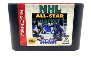 NHL All Star Hockey 95 SEGA Genesis Tested FREE Shipping - Picture 1 of 3