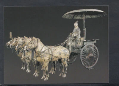 China Postcard - No 1 Bronze Chariot    RR4812 - Image 1 of 2