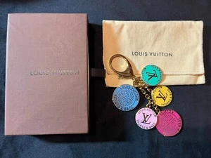 LOUIS VUITTON Taschenanhänger AUTHENTISCH KOFFER & TASCHEN MÜNZE SELTEN F/S 44 - Bild 1 von 10