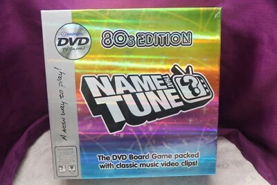 Name That Tune 80's Edition DVD TV Board Game NEW SEALED - Image 1 of 4