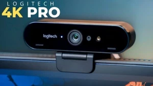 Logitech Pro 4K Webcam - Black, BNIB! - Picture 1 of 15