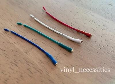 ¡Nuevo cable OFC con terminales plateados ID1.2 soldados a mano! Foto 1 de 2