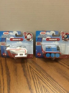 HAROLD & THOMAS PUSH ALONGS Metal Trackmaster NEW Thomas & Friends Series - Picture 1 of 6