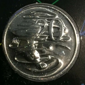 1992 Australian Twenty cent 20c coin - Platypus - UNC ex mint set - Picture 1 of 2