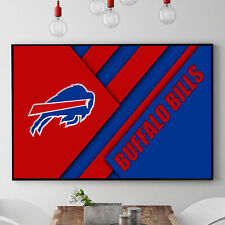 Buffalo Bills Design NFL Football Home Decor Wall Art Print Poster / Canvas