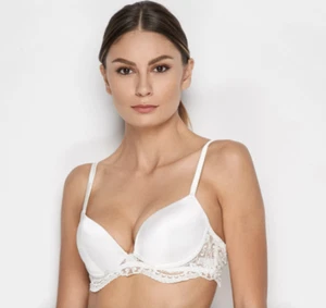 I.D. Sarrieri 278553 Women's Push up Bra, white Pearl ivory, 32B - Picture 1 of 2