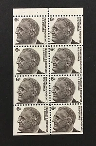 U.S. 1965 XF MNH Sc#1284b Booklet Pane, (W16) - Picture 1 of 2