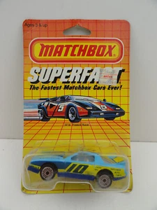 Matchbox Superfast #18 Pontiac Firebird Racer (Blue #10) - Picture 1 of 8
