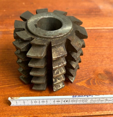 PWS Modulfräser 5 20° Abwälzfräser Zahnradfräser HSS DDR Ø100mm - Bild 1 von 4