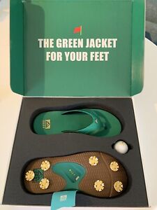 Reef Green Jacket Spackler Golf Sandals Limited Edition #86/86 size 10 Men NEW