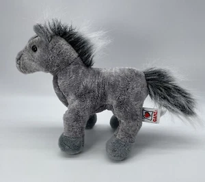 Ganz Webkinz Grey Gray Arabian Horse Pony Plush Stuffed Animal Toy Gift 10 Inch - Picture 1 of 10