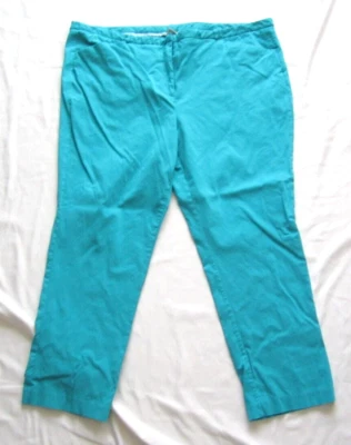 Pantalones capri Worhtington de rayón/nylon para mujer talla 22W (WP184) Foto 1 de 4
