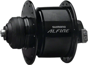 Shimano Alfine DH-S501 Dynamo Front Hub - QR x 100mm, Center-Lock, Black, 36h - Picture 1 of 1