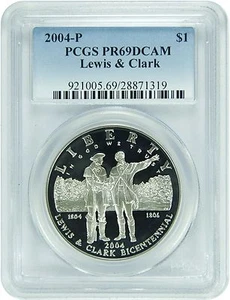 2004-P PCGS  PR69DCAM Lewis & Clark (New PCGS Label) - Picture 1 of 1