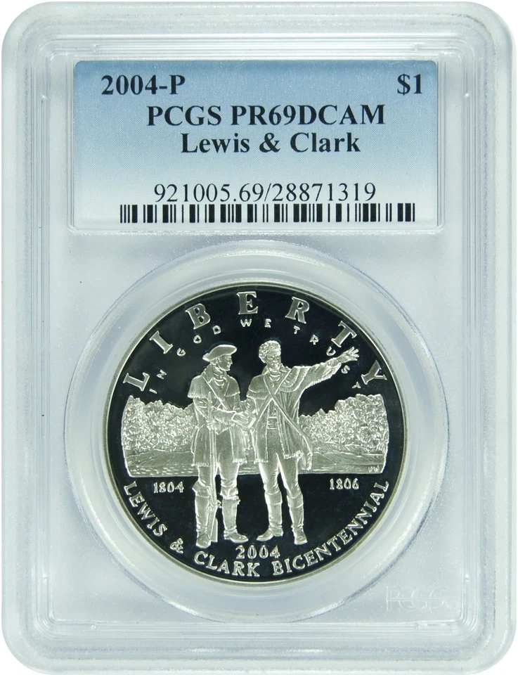 2004-P PCGS  PR69DCAM Lewis & Clark (New PCGS Label) - Image 1 of 1