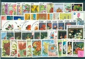 FIORI - FLOWERS 50 diversi lotto 2 - Imagen 1 de 1