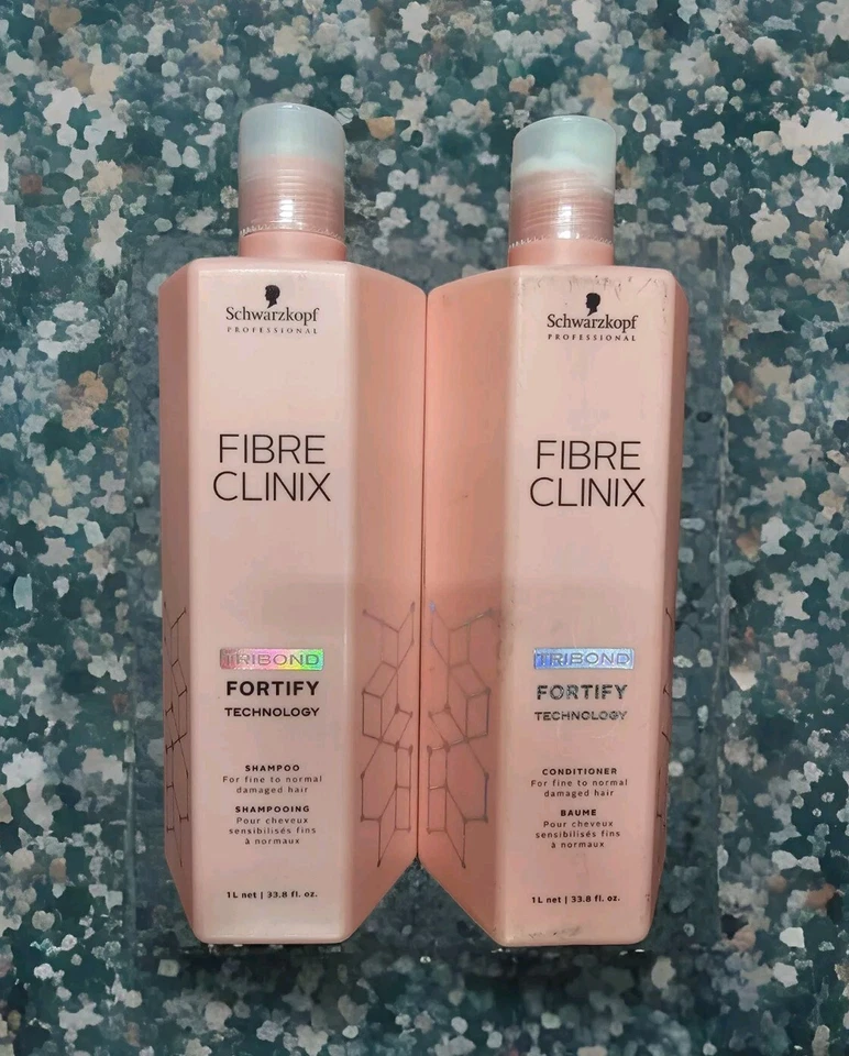 Schwarzkopf Fibre Clinix Fortify Shampoo & Conditioner 33.8 Oz DUO  - Image 1 of 1