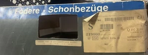 mercedes-benz W201 E190 AMG Genuine Seat Cover Textile Fabric Set, NOS - Picture 1 of 11