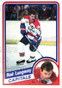 1984-85 Topps #147 Rod Langway - Picture 1 of 1