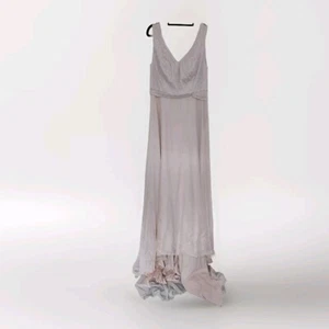 Kel-leigh Couture Wedding Dress Size 12-14 Oyster Floaty - Picture 1 of 11