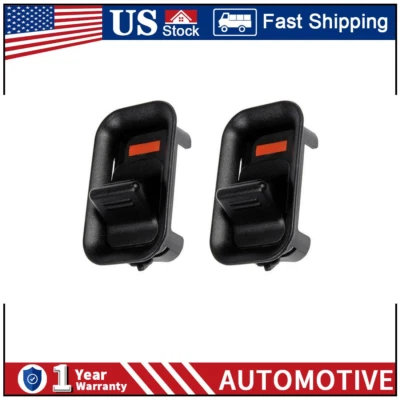 Par de botones de palanca de bloqueo de puerta Dorman para Chevy Silverado GMC Sierra Tahoe PZ Foto 1 de 3