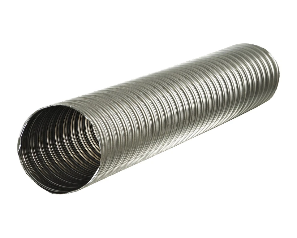 Stainless Steel Spiral Duct Temperature Resistance up to +800 ° DN 125-150 - Image 1 of 1