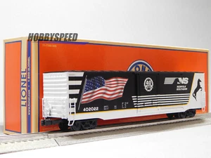 LIONEL NORFOLK SOUTHERN 60' ILLUMINATED FLAG BOXCAR #402022 2222090-2222094 NEW - Picture 1 of 13