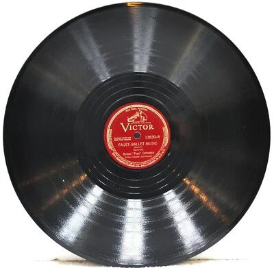 ARTHUR FIEDLER "Faust - Ballet Music"  78RPM 12"  RCA Victor 13830 - Image 1 of 2