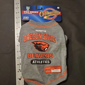 NUEVA CON ETIQUETAS OS Camiseta Oregon State Beavers S Ropa para mascotas Nueva - Imagen 1 de 6