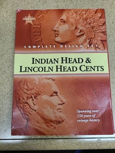 Indian Head Lincoln Head Cents Complete Design Set - Picture 1 of 5