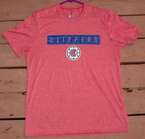 Los Angeles Clippers NBA - Large leichtes rotes kurzärmliges weiches T-Shirt - Bild 1 von 4