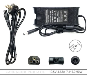 Cargador Dell Latitude E6220 E6230 E6330 E6410 E6430 E6500 19,5V 4,62A 7,4*5,0mm - Imagen 1 de 1