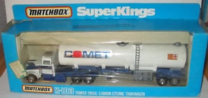 MATCHBOX SUPERKINGS K-103 TANKER TRUCK 'COMET' MINT / PERFECT MIB - Picture 1 of 8