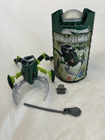 LEGO Bionicle Visorak Keelerak 8746 Canister, Rubber Band, One Spinner