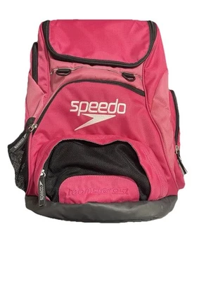 Mochila Speedo Teamster 25L Rosa Colorida Impermeable Húmeda Bolsa de Natación Foto 1 de 3