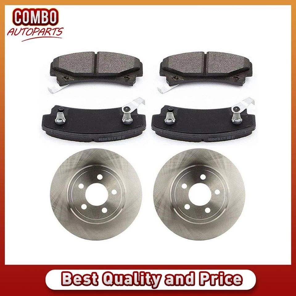 Rotores de freno traseros Pastillas de freno para Buick Reatta 3,8 L Buick Riviera 3,8 L Foto 1 de 4