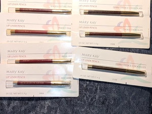 Mary Kay NEW Old Stock Lip Liner Pencil LOT Chocolate Berry Neutral Pink Red - Picture 1 of 6
