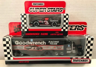 DALE WONHARDT - Matchbox SUPER STARS - 1991 Lote de autos y transportadores #3 Goodwrench Foto 1 de 4