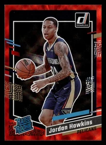 Jordan Hawkins 2023-24 Donruss RED INTERNATIONAL #219 Pelicans RATED ROOKIE - Picture 1 of 2
