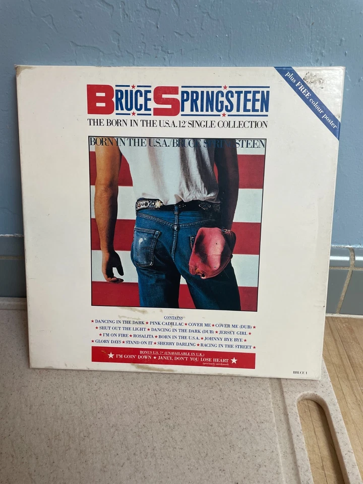 BRUCE SPRINGSTEEN Born In The USA 12" Collection UK BOX SET + Poster Nr-Mint - Image 1 of 4