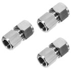 3 Pieces Pressure Gauge Connector Fitting Compression Heavy