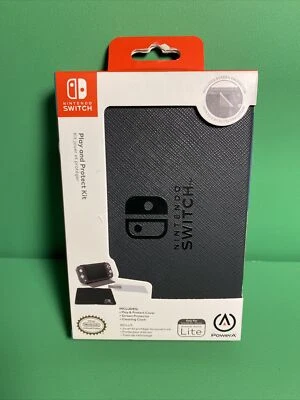Play and Protect Kit Nintendo Switch Lite PowerA NEW SEALED Cover - Image 1 of 2