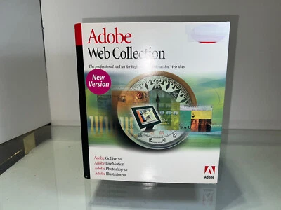 Adobe Web Collection: GoLive 5.0 LiveMotion Photoshop 6.0 & Illustrator 9.0 - Image 1 of 4