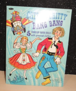 VINTAGE Paper Dolls Whitman Chitty Chitty Bang Bang 1968 All Cut but Nice - Picture 1 of 7