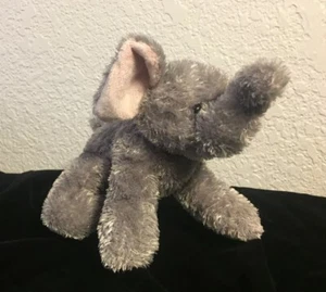 Aurora ELLIE Gray Elephant 8" Plush 2017 - Picture 1 of 12
