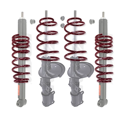 KYB 4 STRUTS SHOCKS & SPRINGS VOLVO S80 98 - 03 & V70 3/00 01 - 04 - Изображение 1 из 3
