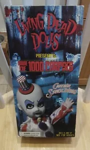 Figura de capitán Spaulding Living Dead Dolls House of 1000 Corpses 2008 sin precio base 11 - Imagen 1 de 6
