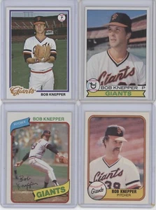 Lot of 29 Different Bob Knepper Baseball Cards - Picture 1 of 8