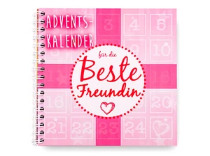 Adventskalender für die beste Freundin - Buch mit 24 liebevolle Sprüchen - Bild 1 von 10