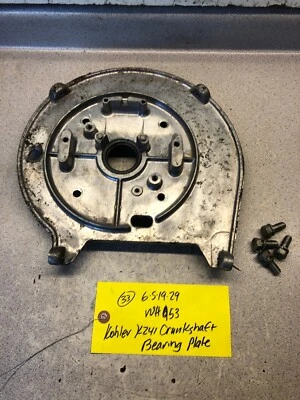 Wheelhorse 953 Tractor Kohler K241 10hp Engine Crankshaft Bearing Plate 235062 - Image 1 of 4